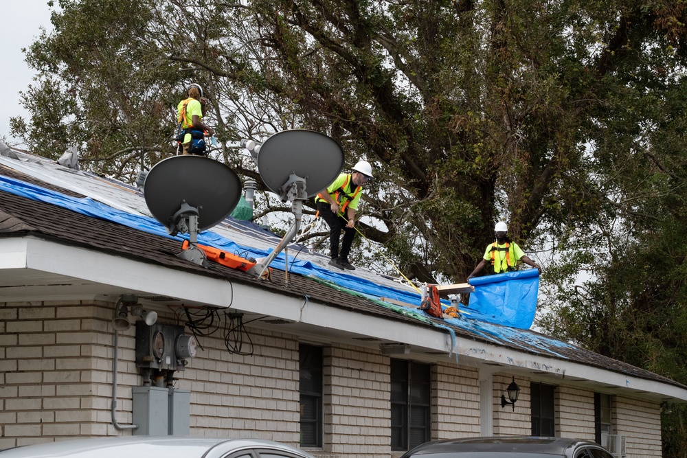 Hurricane Ida Response Operation Blue Roof