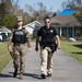 Alabama National Guard 214th Military Police assist Sheriff's Deputies after Hurricane Ida