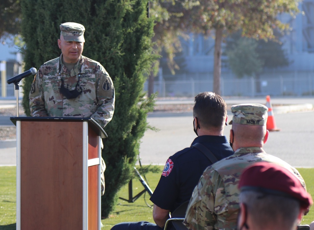 63rd Readiness Division holds 9/11 commemoration ceremony