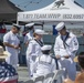 New Navy Reserve Chief Selects conduct &quot;Old Glory&quot; at 9/11 Memorial on USS Midway.