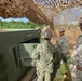 U.S. Navy Seabees assigned to NMCB-5 Detail Tinian train for future projects