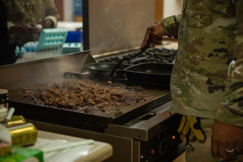 Chaplain helps feed Task Force-Holloman