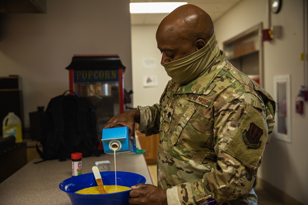 Chaplain helps feed Task Force-Holloman