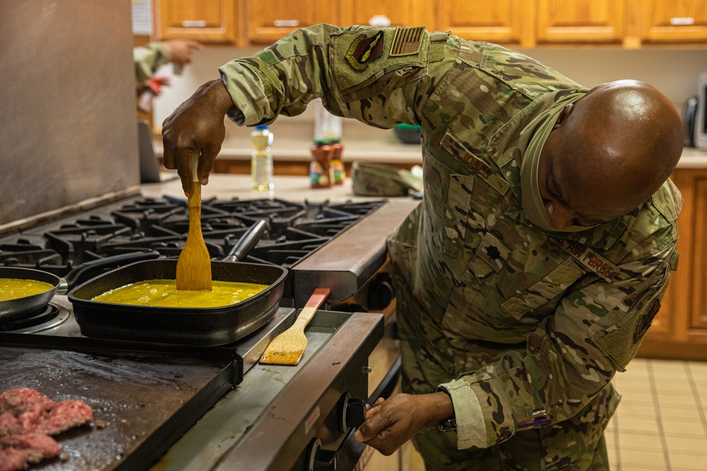 Chaplain helps feed Task Force-Holloman