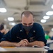 USS Carl Vinson (CVN 70) Sailors Conduct Navy-wide Advancement Exams