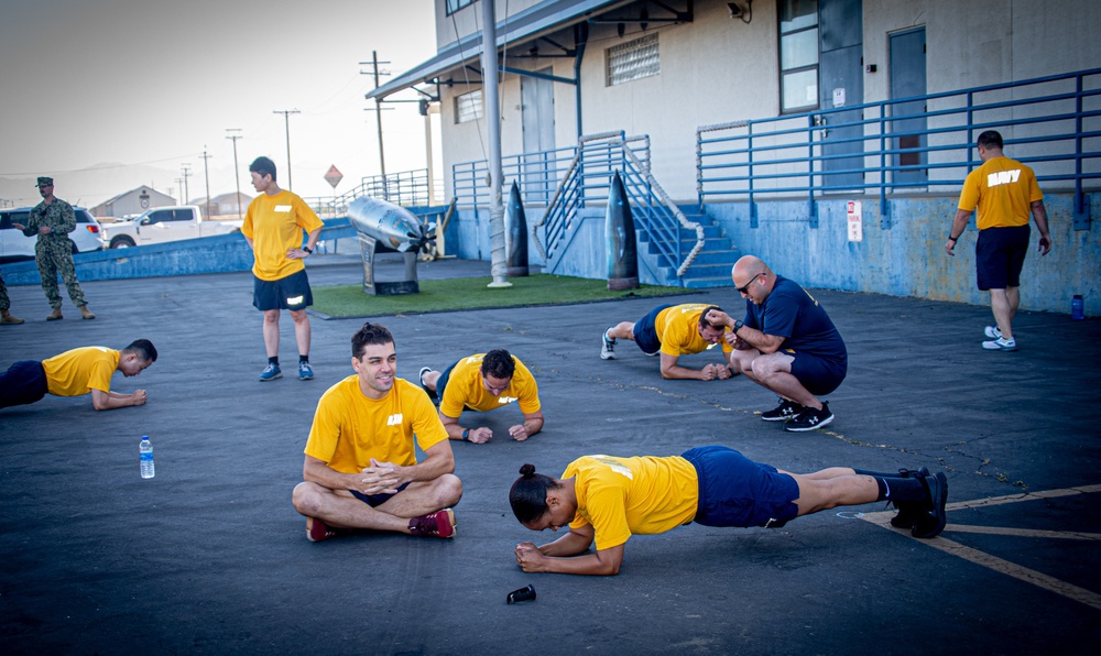 MSRON 11 Officially Resumes Physical Fitness Assessment during DWE held onboard NWS Seal Beach
