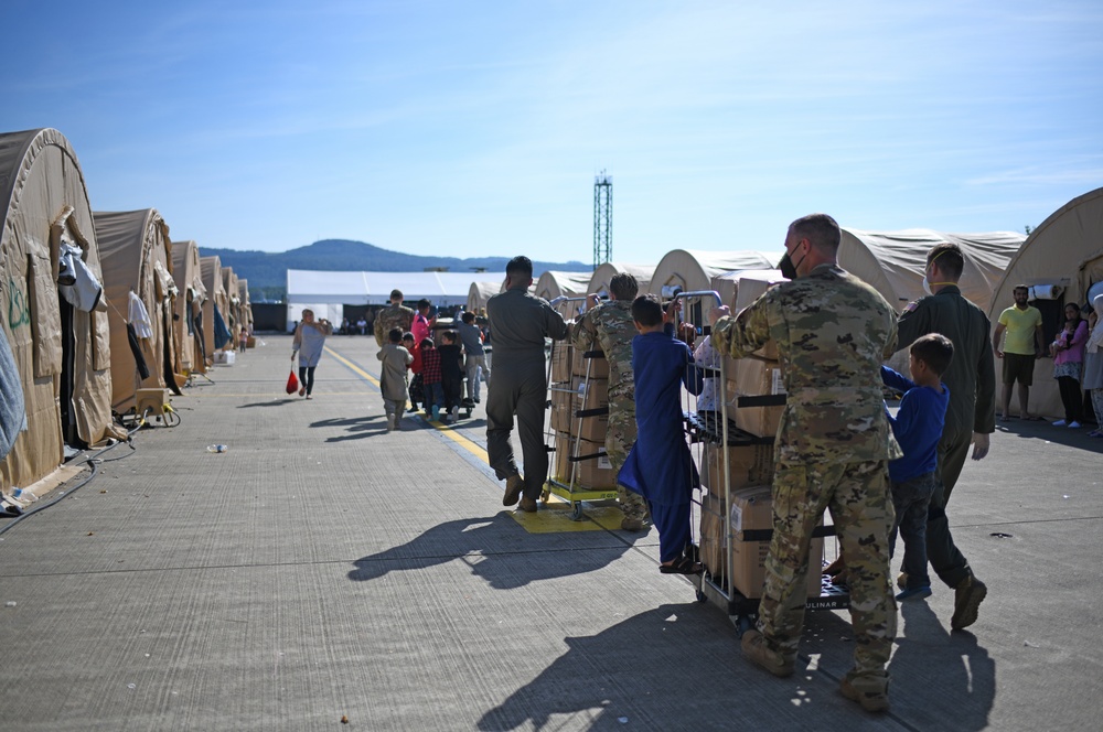 EUCOM Afghan Evacuation Operations