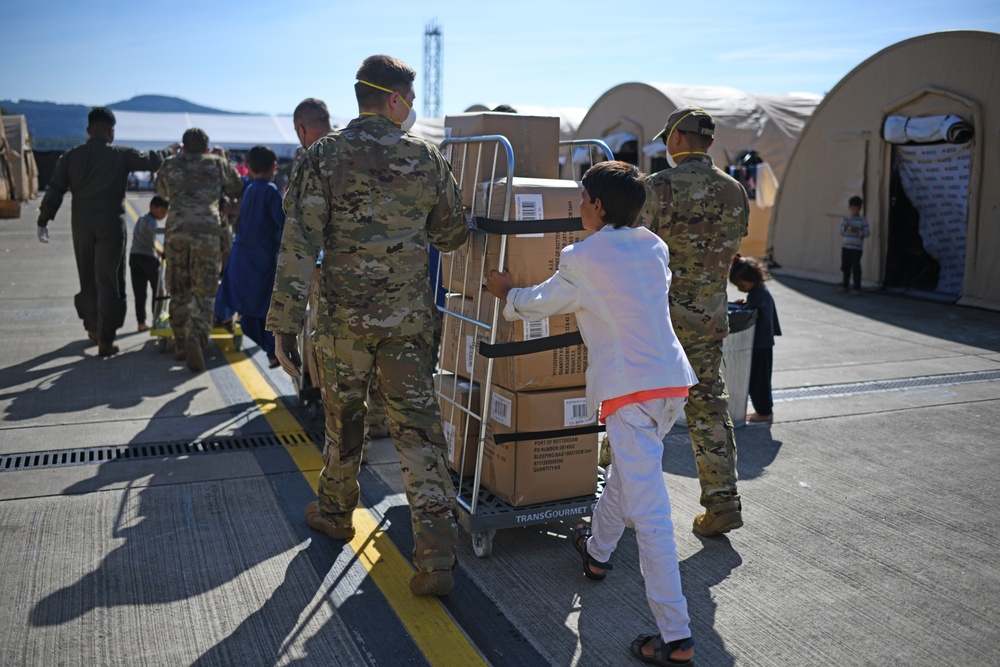EUCOM Afghan Evacuation Operations