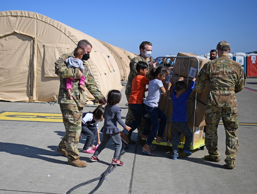 EUCOM Afghan Evacuation Operations