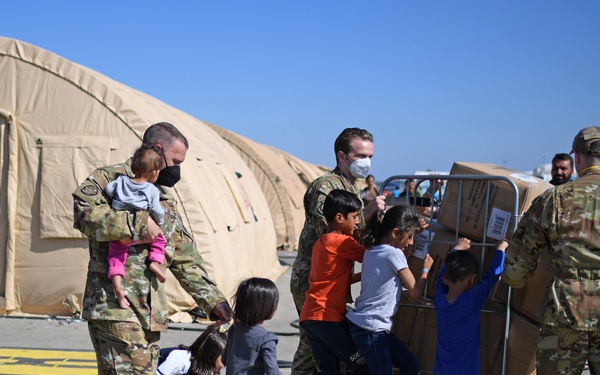 EUCOM Afghan Evacuation Operations