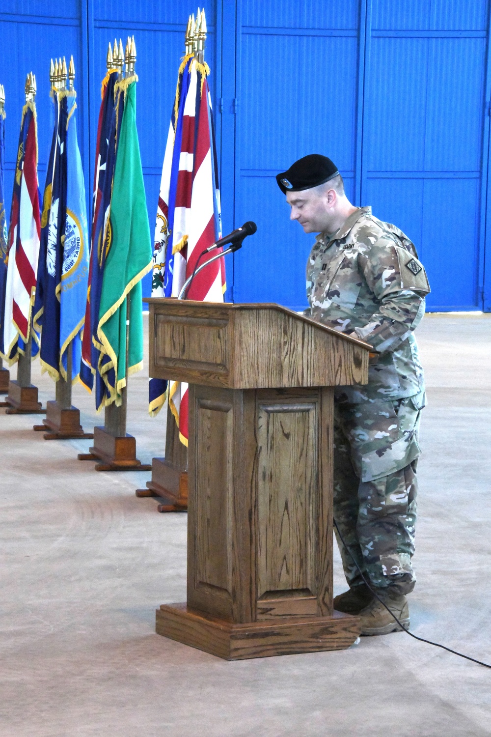 Assumption of Command Ceremony for Command Sgt. Maj. Tawaina Gennie