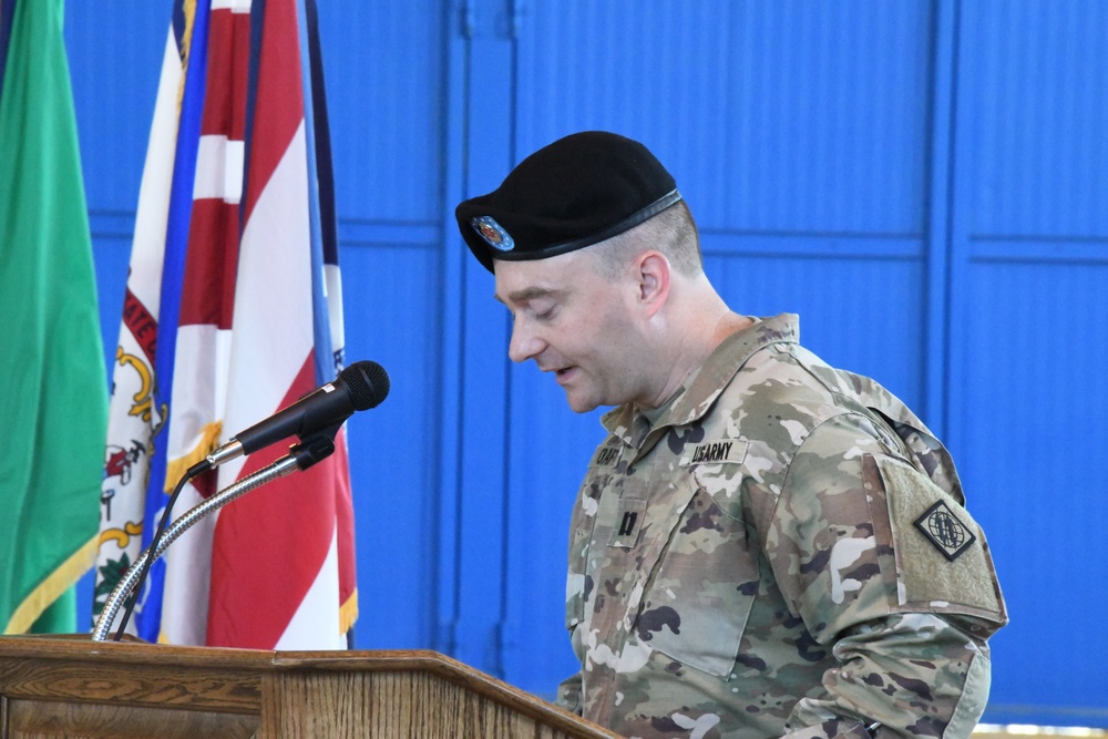 Assumption of Command Ceremony for Command Sgt. Maj. Tawaina Gennie