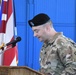 Assumption of Command Ceremony for Command Sgt. Maj. Tawaina Gennie