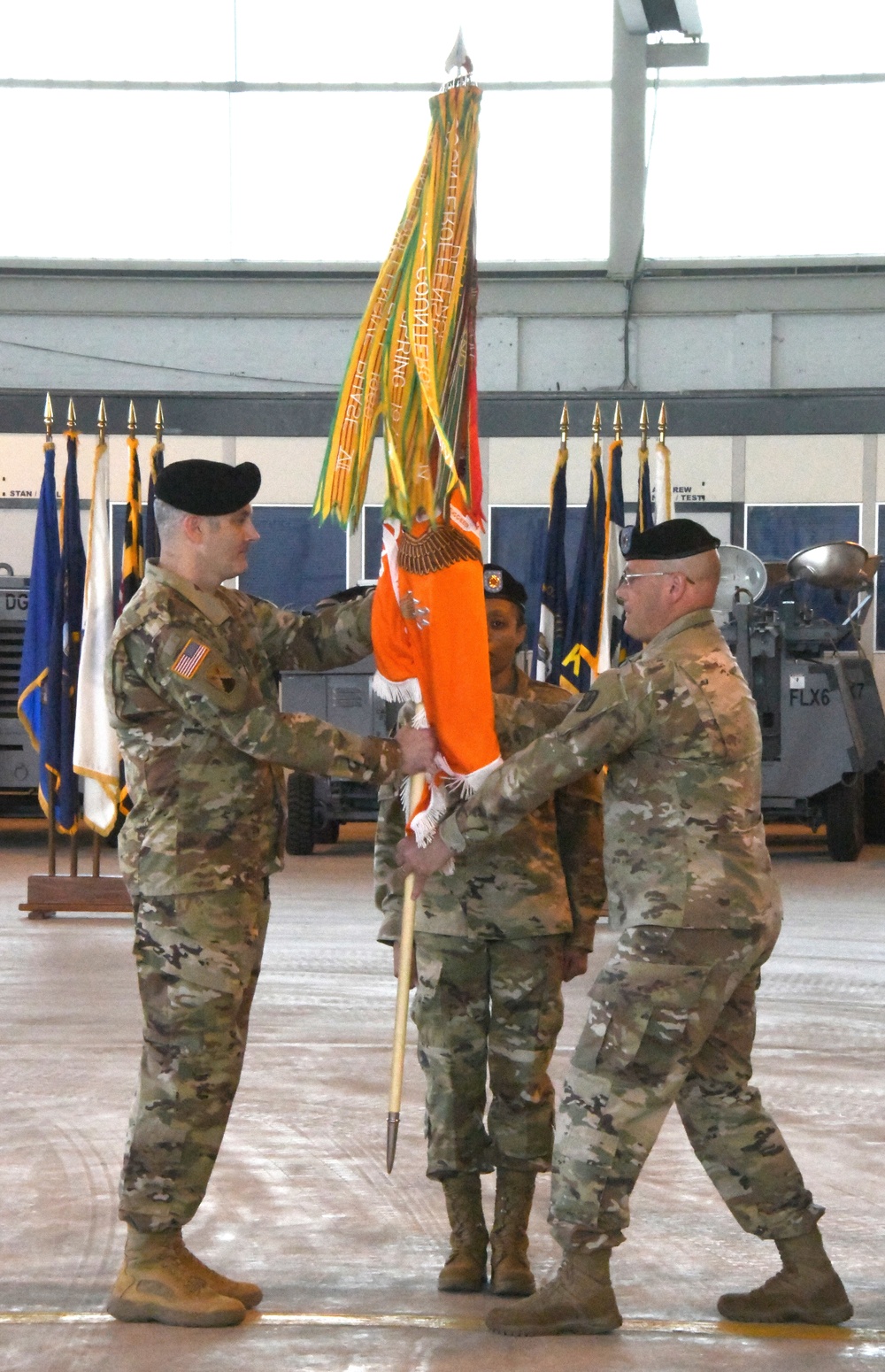 Assumption of Command Ceremony for Command Sgt. Maj. Tawaina Gennie