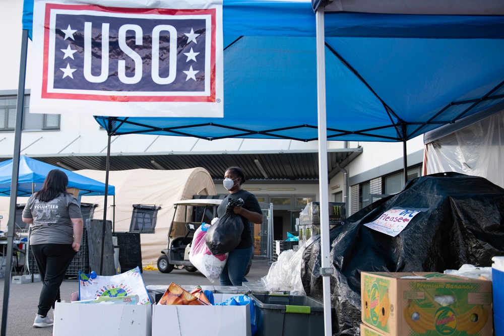 USO Volunteers support Operation Allies Refuge