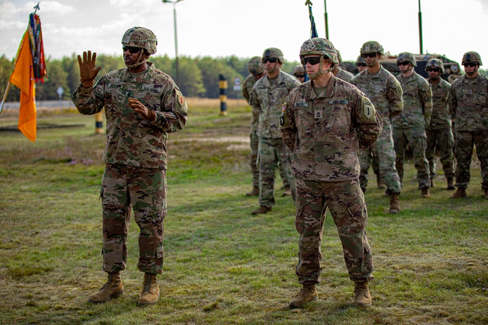 Fighting Aces change of responsibility ceremony at DPTA
