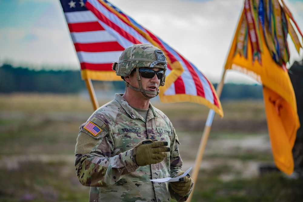 Fighting Aces change of responsibility ceremony at DPTA