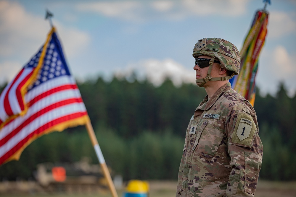 Fighting Aces change of responsibility ceremony at DPTA