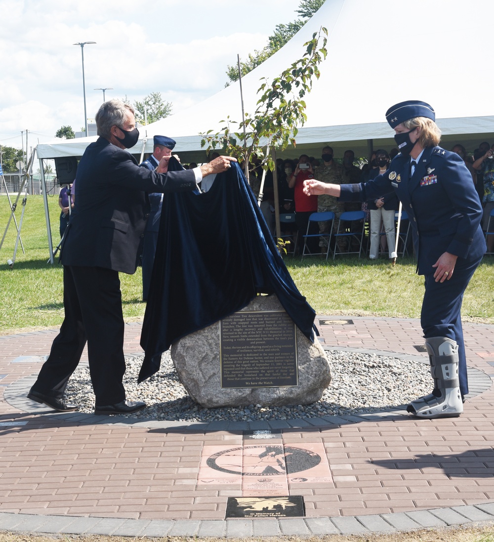 Air National Guard Deputy Director unveils 9/11 memorial