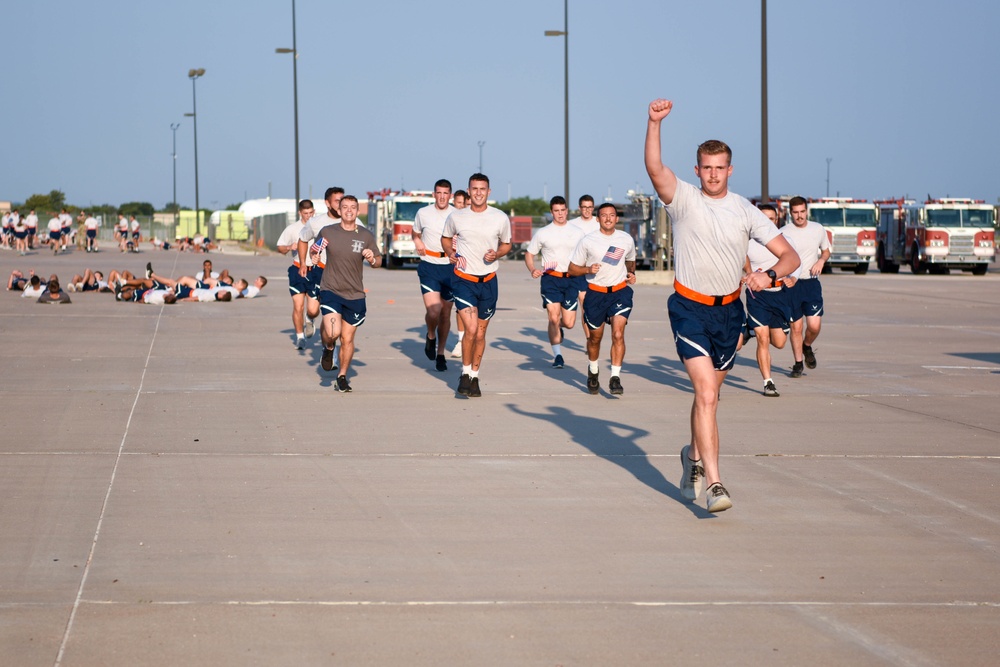 Louis F. Garland Department of Defense Fire Academy hosts 9th Annual Blood, Sweat, and Stairs event