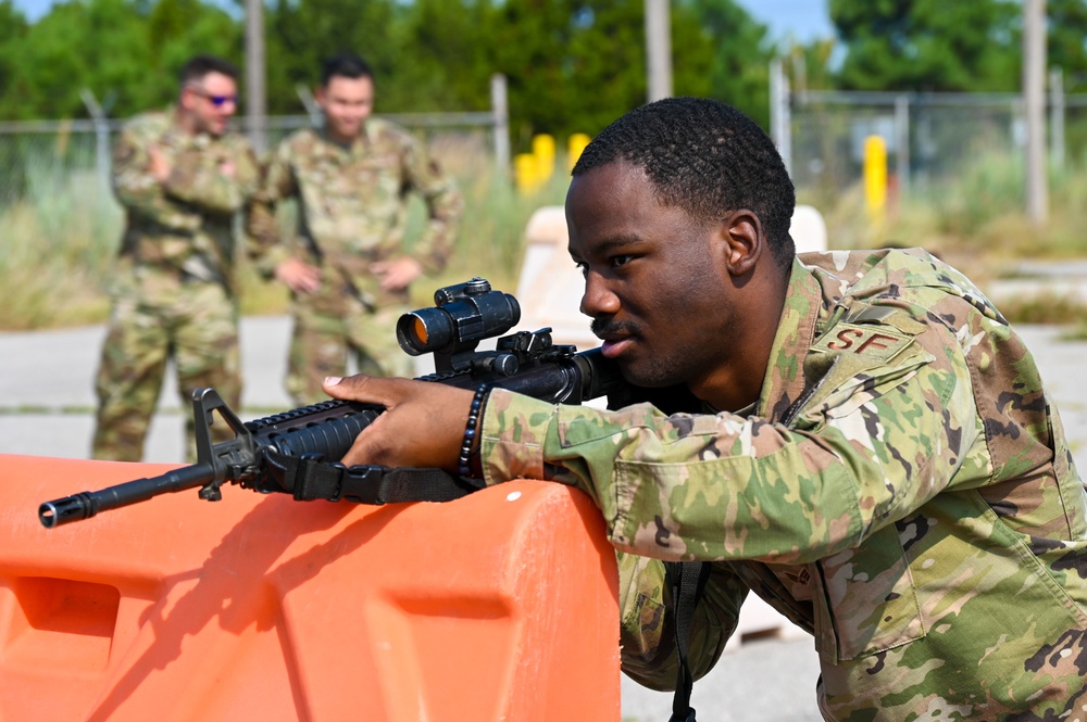 507th Security Forces Squadron conducts tactical team training