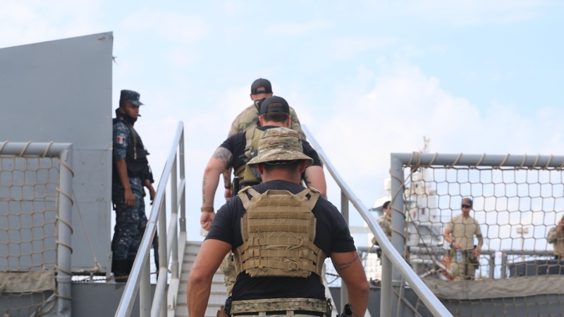 Welcome Aboard- U.S. and Egyptian Special Operations enhance partnerships during Visit, Board, Search and Seizure training during Bright Star 21
