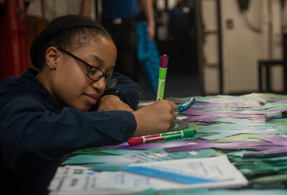 USS Ronald Reagan (CVN 76) Ribbons of Affirmation