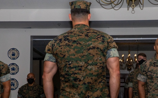 CLB-22 Sergeant Major Post Ceremony