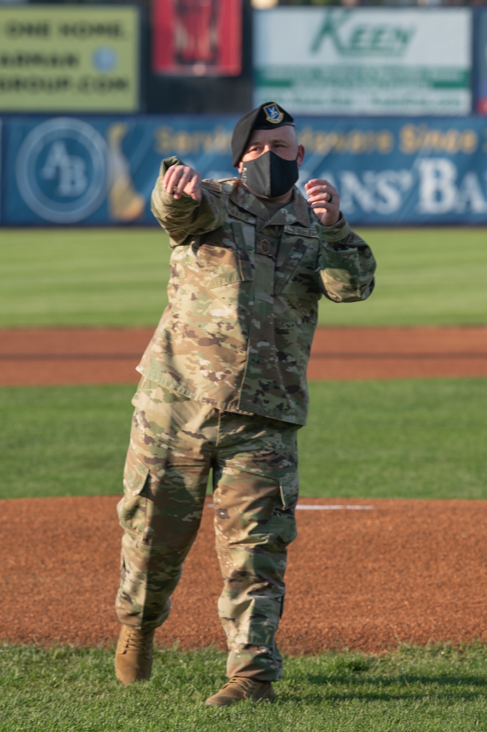 Team Dover Airmen highlighted at 9/11 remembrance baseball game