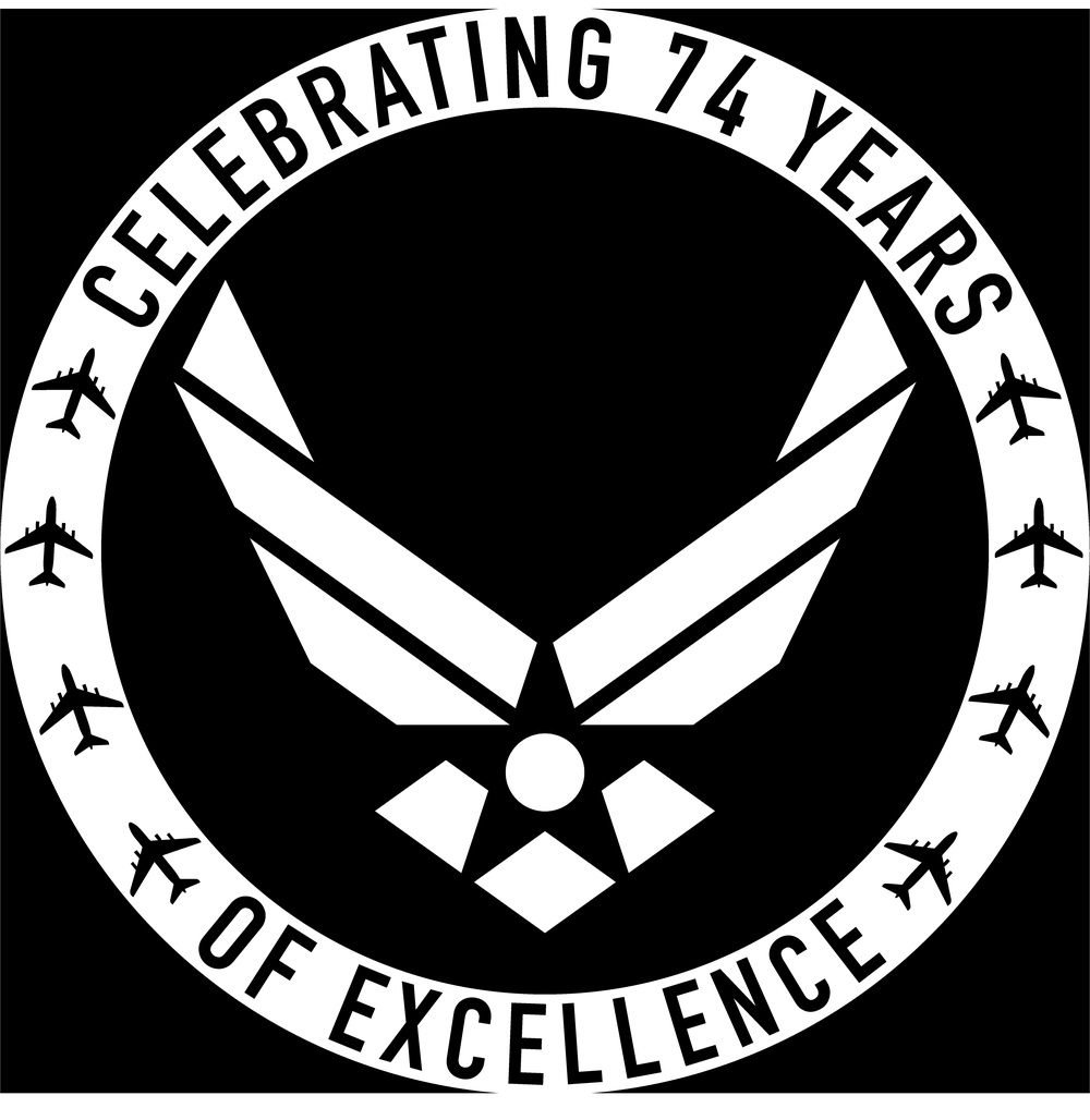 U.S. Air Force 74th Birthday Graphic