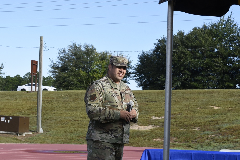 Team Pope remembers 9/11 victims during ceremony