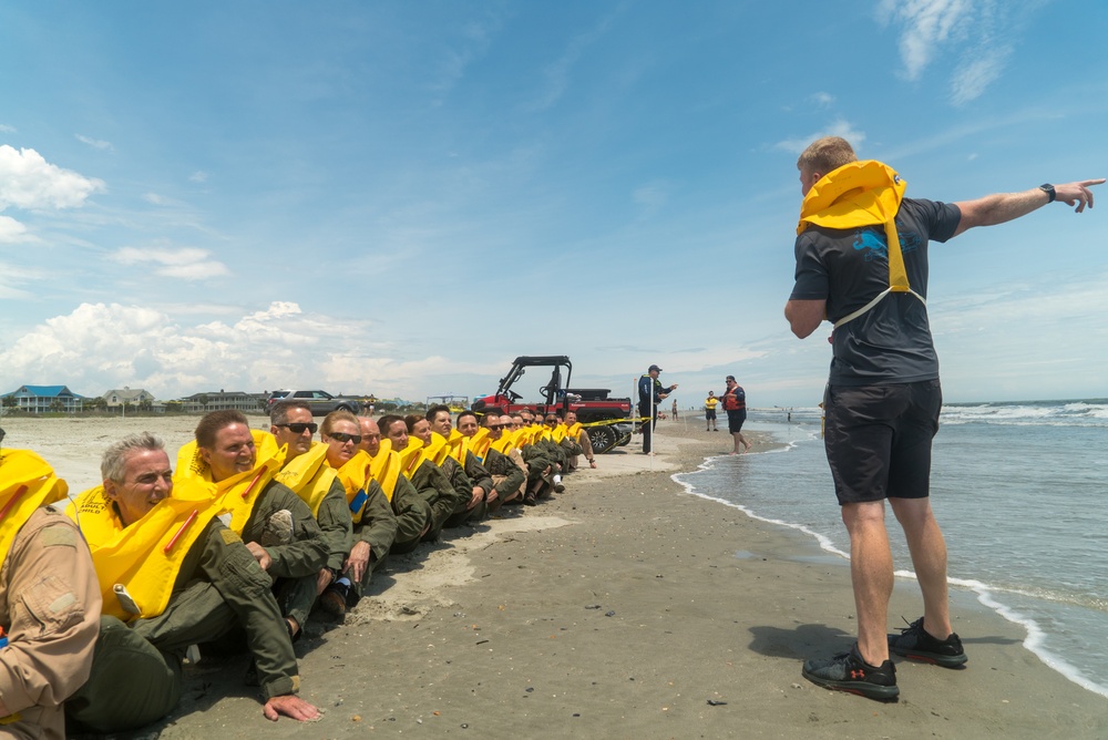 Reserve Citizen Airmen Hit the Beach for Mission Preparation