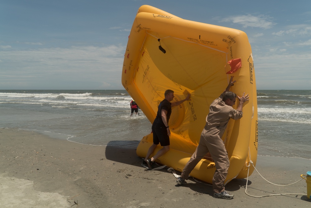 Reserve Citizen Airmen Hit the Beach for Mission Preparation