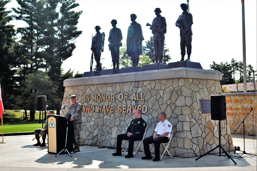 Fort McCoy observes Patriot Day; remembers 20th anniversary of 9/11 in special ceremony