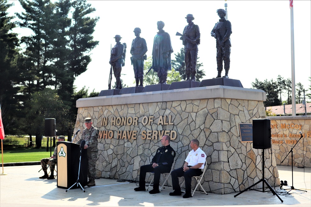 Fort McCoy observes Patriot Day; remembers 20th anniversary of 9/11 in special ceremony