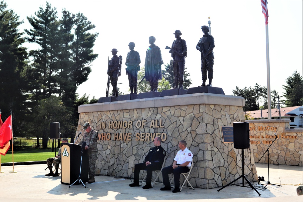 Fort McCoy observes Patriot Day; remembers 20th anniversary of 9/11 in special ceremony