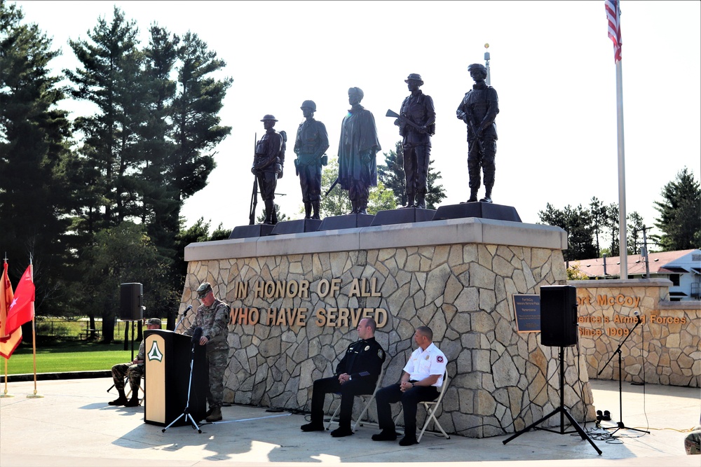 Fort McCoy observes Patriot Day; remembers 20th anniversary of 9/11 in special ceremony