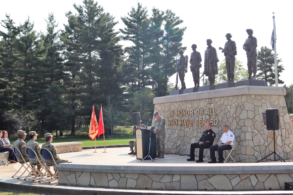 Fort McCoy observes Patriot Day; remembers 20th anniversary of 9/11 in special ceremony