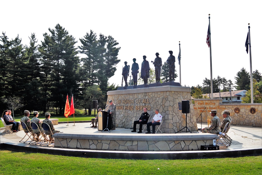 Fort McCoy observes Patriot Day; remembers 20th anniversary of 9/11 in special ceremony