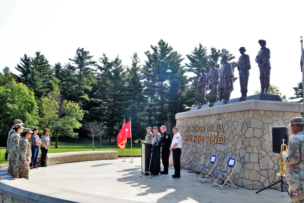 Fort McCoy observes Patriot Day; remembers 20th anniversary of 9/11 in special ceremony