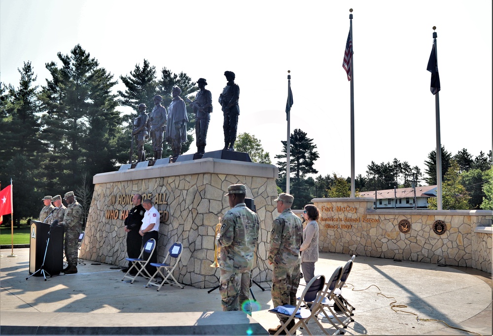 Fort McCoy observes Patriot Day; remembers 20th anniversary of 9/11 in special ceremony