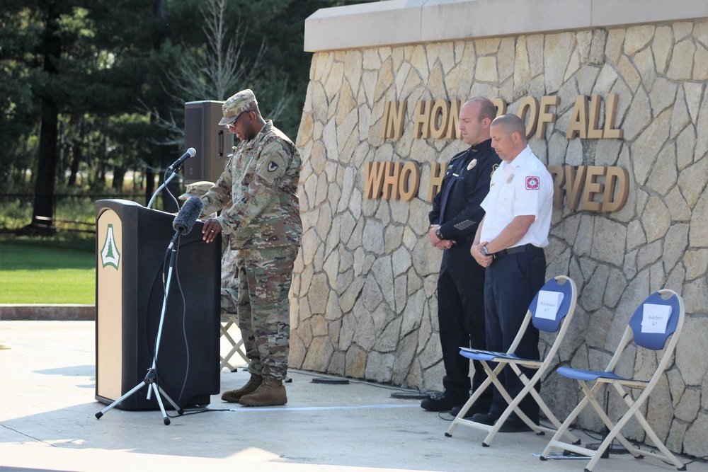 Fort McCoy observes Patriot Day; remembers 20th anniversary of 9/11 in special ceremony