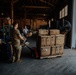 U.S. Marines and Army Soldiers help unload donated supplies in support of Operation Allies Welcome