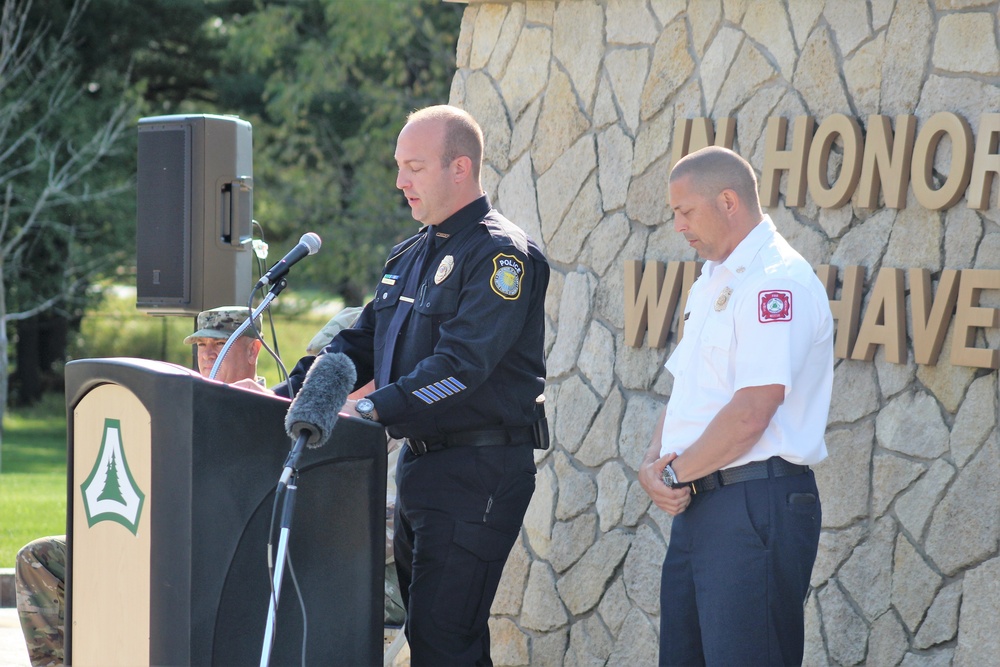 Fort McCoy observes Patriot Day; remembers 20th anniversary of 9/11 in special ceremony