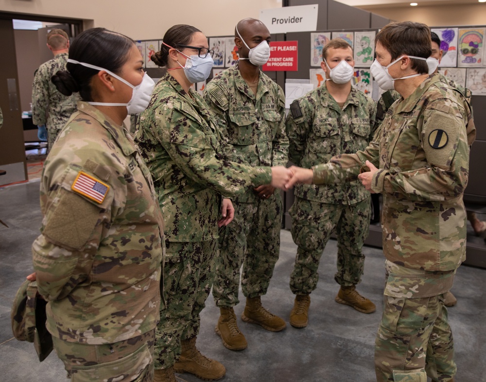 U.S. Army Generals Visit Camp Atterbury