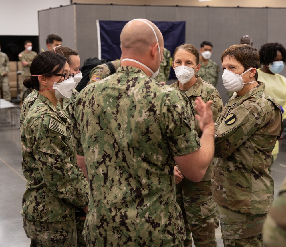 U.S. Army Generals Visit Camp Atterbury