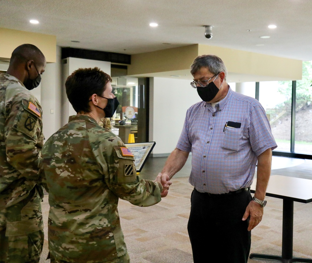 593rd ESC Recognizes Key Support for Afghan Evacuees