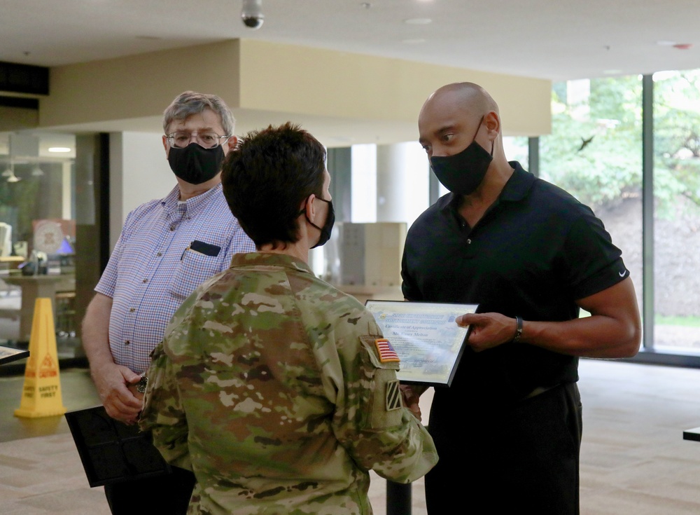 593rd ESC Recognizes Key Support for Afghan Evacuees