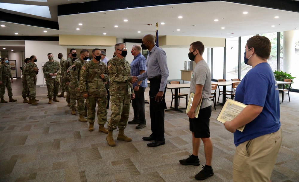 593rd ESC Recognizes Key Support for Afghan Evacuees
