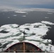 Coast Guard Cutter Healy crew member operations, during the first part of their Northwest Passage Deployment